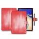 Samsung Galaxy Tab S4 10.5 leather case - Rose Patine