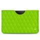 Pochette cuir Samsung Galaxy Tab S4 10.5 - Vert fluo - Couture