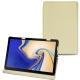 Funda de piel Samsung Galaxy Tab S4 10.5 - Beige ( Nappa - Pantone 7502C ) 