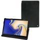 Lederschutzhülle Samsung Galaxy Tab S4 10.5 - Dark vintage ( Roughtcut - Black#5256 ) 