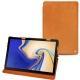 Housse cuir Samsung Galaxy Tab S4 10.5 - Mandarine vintage ( Pantone 165C ) 