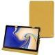 Housse cuir Samsung Galaxy Tab S4 10.5 - Mimosa ( Pantone 141C ) 