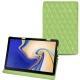 Lederschutzhülle Samsung Galaxy Tab S4 10.5 - Vert olive - Couture ( Nappa - Pantone 578U ) 