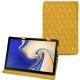 Housse cuir Samsung Galaxy Tab S4 10.5 - Jaune soulèu - Couture