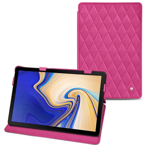 Capa em pele Samsung Galaxy Tab S4Rose BB - Couture ( Pantone #DB599F )