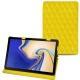 Funda de piel Samsung Galaxy Tab S4 10.5 - Jaune fluo - Couture