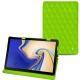 Custodia in pelle Samsung Galaxy Tab S4 10.5 - Vert fluo - Couture