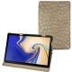 Housse cuir Samsung Galaxy Tab S4 10.5 - Autruche desert