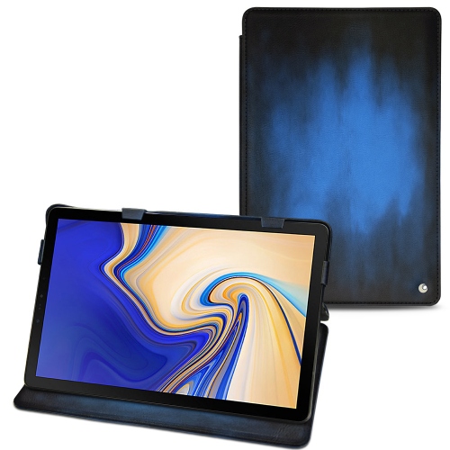 Lederschutzhülle Samsung Galaxy Tab S4Bleu Patine