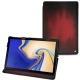 Samsung Galaxy Tab S4 10.5 leather case - Rouge Patine