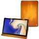Housse cuir Samsung Galaxy Tab S4 10.5 - Orange Patine