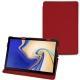 Samsung Galaxy Tab S4 10.5 leather case - Rouge PU