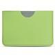 Pochette cuir Microsoft Surface Go - Vert olive ( Nappa - Pantone 578U ) 
