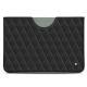 Microsoft Surface Go leather pouch - Noir - Couture ( Nappa - Black ) 