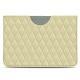 Capa em pele Microsoft Surface Go - Beige - Couture ( Nappa - Pantone 7502C ) 