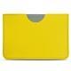 Pochette cuir Microsoft Surface Go - Jaune fluo