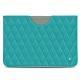 Custodia in pelle Microsoft Surface Go - Bleu fluo - Couture