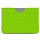 Funda de piel Microsoft Surface Go - Vert fluo - Couture