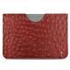 Custodia in pelle Microsoft Surface Go - Autruche ciliegia