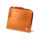 Porte-monnaie et cartes - Anti-RFID / NFC - Orange ( Nappa - Pantone 1495U ) 