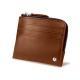 Portafoglio e schede - Anti-RFID / NFC - Marron ( Nappa - Pantone 1615C ) 