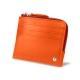 Portemonnaie und Kartentasche - Anti RFID / NFC - Orange fluo