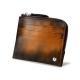 Wallet and card holder - Anti-RFID / NFC - Marron Patine