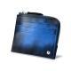 Wallet and card holder - Anti-RFID / NFC - Bleu Patine