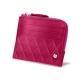 Porte-monnaie et cartes - Anti-RFID / NFC - Rose fluo - Couture