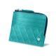 Wallet and card holder - Anti-RFID / NFC - Bleu fluo - Couture