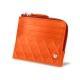 Porta-monedas y tarjetas - Anti-RFID / NFC - Orange fluo - Couture