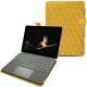 硬质真皮保护套 Microsoft Surface Go - Jaune soulèu - Couture