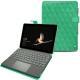 Microsoft Surface Go leather case - Menthe vintage - Couture