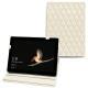 Microsoft Surface Go leather case - Blanc - Couture ( Bologna - White ) 