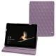 Housse cuir Microsoft Surface Go - Lilas - Couture ( Nappa - Pantone 2645U ) 
