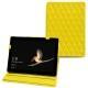 Housse cuir Microsoft Surface Go - Jaune fluo - Couture