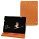 Housse cuir Microsoft Surface Go - Mandarine vintage - Couture