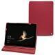 Microsoft Surface Go leather case - Rouge passion