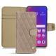 Housse cuir Oppo Find X - Taupe vintage - Couture