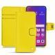 Funda de piel Oppo Find X - Jaune fluo