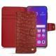 Housse cuir Oppo Find X - Autruche ciliegia