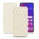 Custodia in pelle Oppo Find X - Blanc - Couture ( Bologna - White ) 