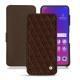 Funda de piel Oppo Find X - Châtaigne - Couture ( Pantone 476C ) 