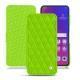 Lederschutzhülle Oppo Find X - Vert fluo - Couture
