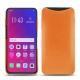 Custodia in pelle Oppo Find X - Orange ( Nappa - Pantone 1495U ) 