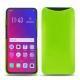 Coque cuir Oppo Find X - Vert fluo