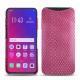 Custodia in pelle Oppo Find X - Serpent ciclamino