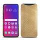 Coque cuir Oppo Find X - Serpent sabbia