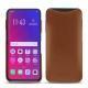 Coque cuir Oppo Find X - Marron PU