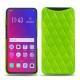 Oppo Find X leather cover - Vert fluo - Couture